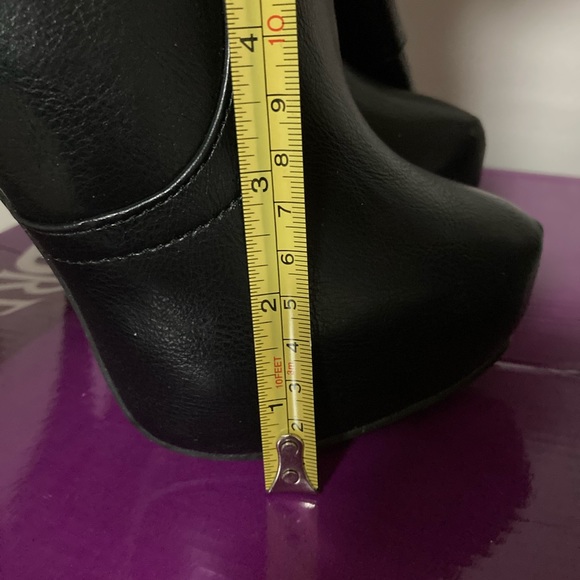 NWB Nature Breeze Platform Stiletto Kneehigh Boots - Picture 5 of 8